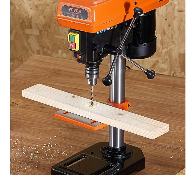 203,2mm stalo gręžimo presas, 500W motoras7