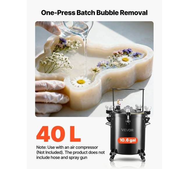 Dažų purškimo bakas, 40 l dažų indas1