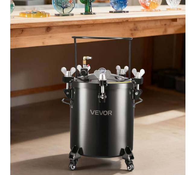 Dažų purškimo bakas, 40 l dažų indas7