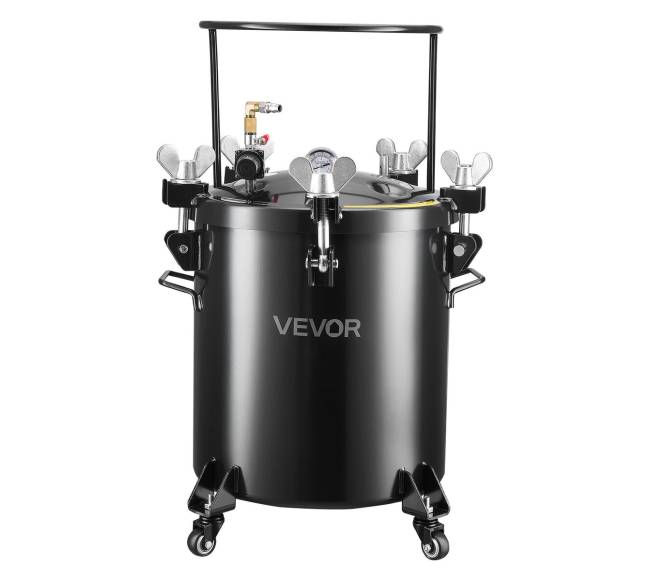 Dažų purškimo bakas, 40 l dažų indas8