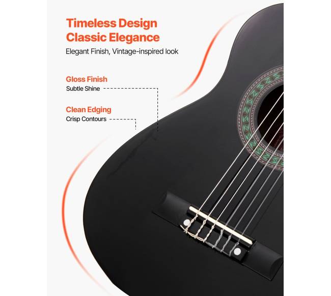 Klasikinė gitara 780 mm su priedais jauniesiems4