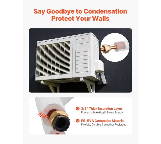 30,5 m kondicionieriaus jungtis mini split4