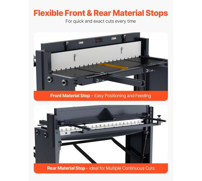 Rankinė metalo kirpimo giljotina 1320 mm pločio3