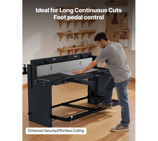 Rankinė metalo kirpimo giljotina 1320 mm pločio4