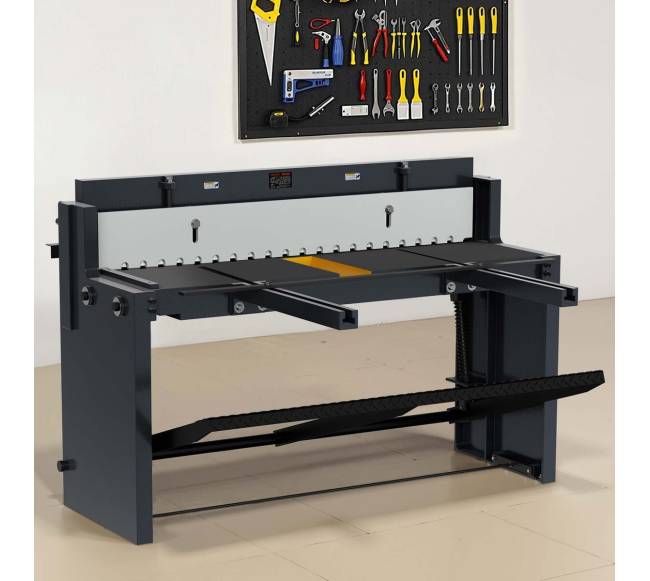 Rankinė metalo kirpimo giljotina 1320 mm pločio7