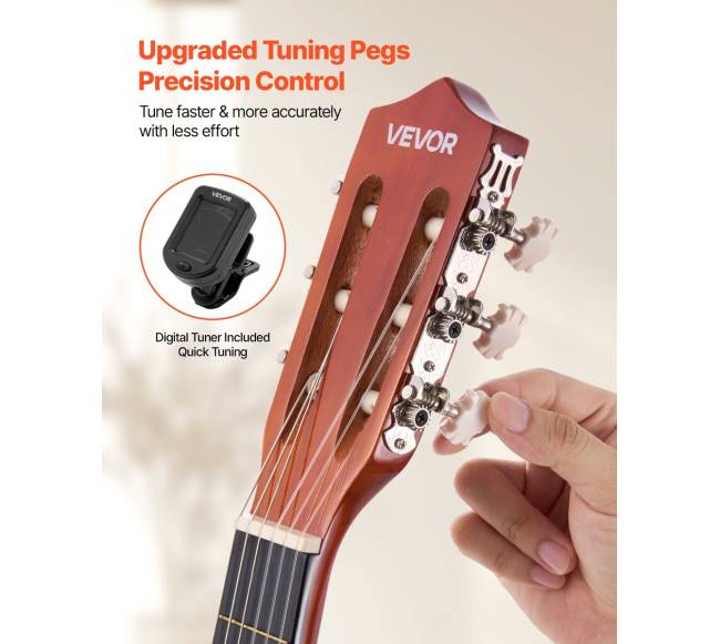 Klasikinė gitara su priedais pradedantiesiems1