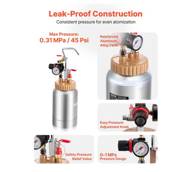 2 l purškimo dažų slėgio puodas4