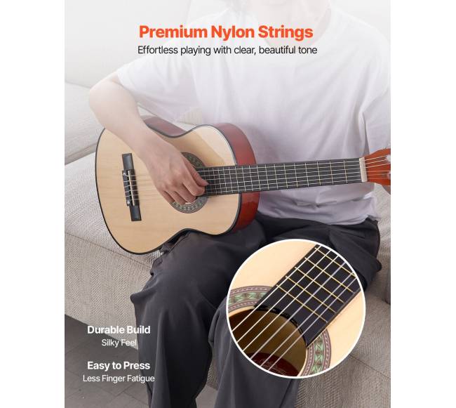 Klasikinė gitara, 780 mm, iš natūralaus medžio2