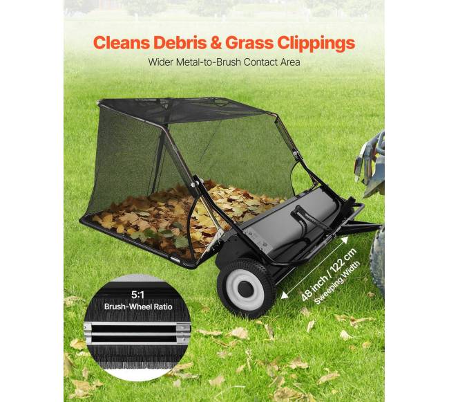 Tempimo vejapjovė su 122cm šluoste2