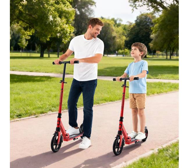 Vaikiškas paspirtukas su reguliuojama rankena7