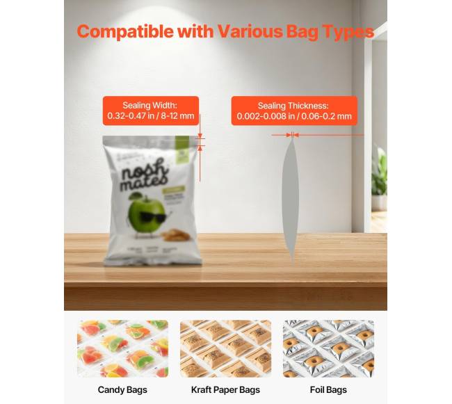 Nuolatinė sandarinimo mašina, 8-12 mm3