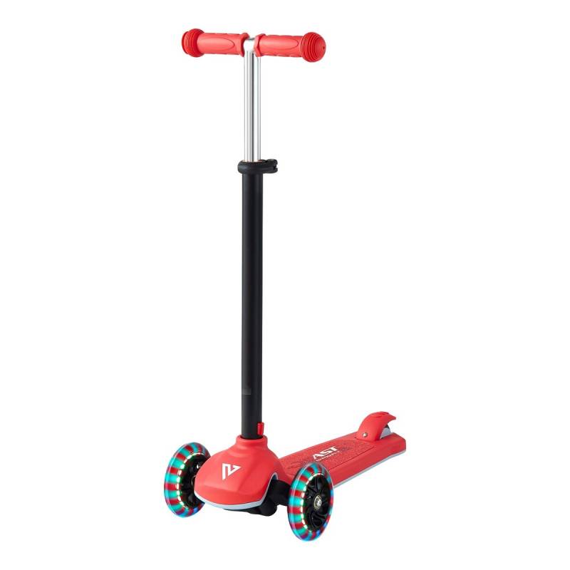 Vaikiškas paspirtukas su šviečiančiais ratukais0