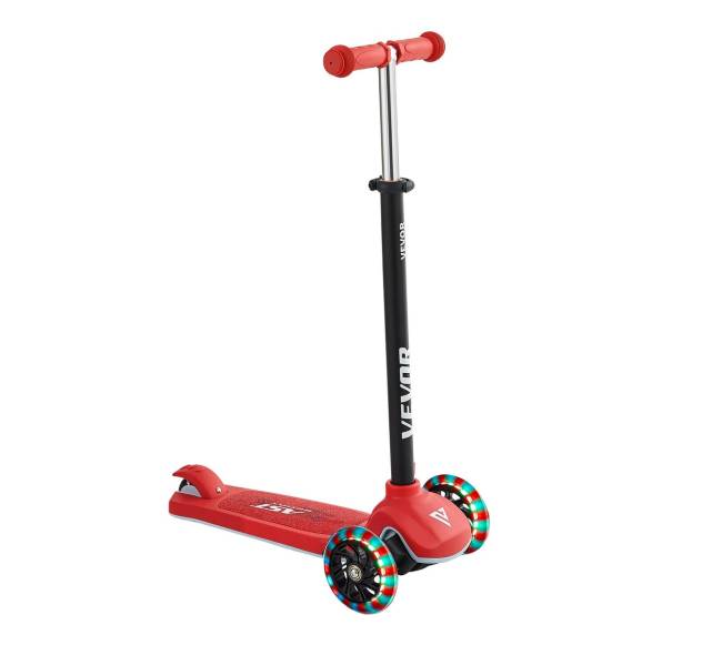 Vaikiškas paspirtukas su šviečiančiais ratukais9