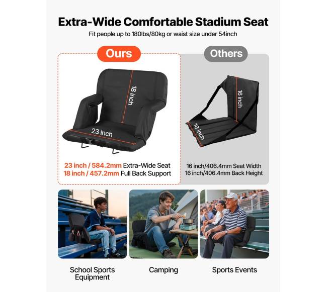 Reguliuojama kėdė su porankiais ir kišenėmis2