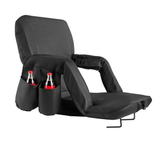 Reguliuojama kėdė su porankiais ir kišenėmis9