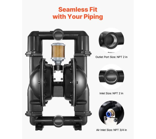 Pneumatinis dvigubas diafragminis siurblys4