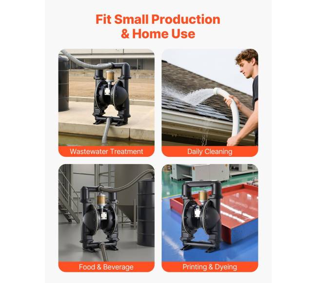 Pneumatinis dvigubas diafragminis siurblys5