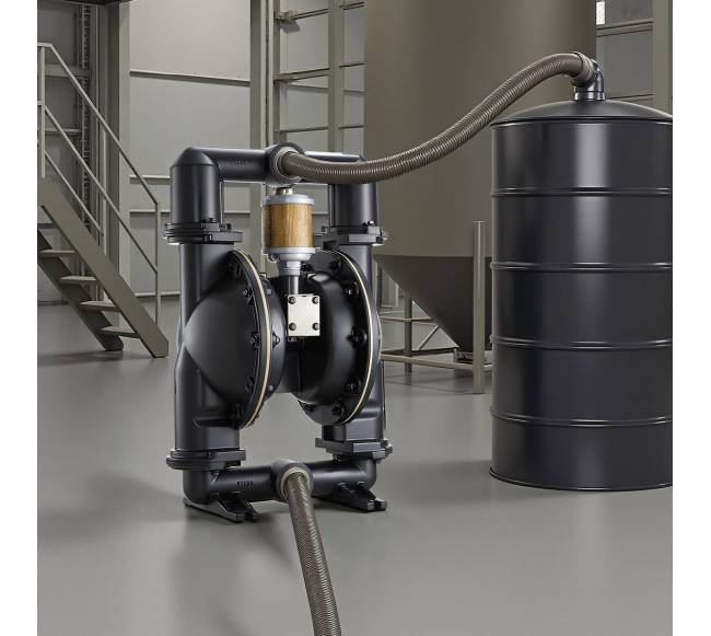 Pneumatinis dvigubas diafragminis siurblys7