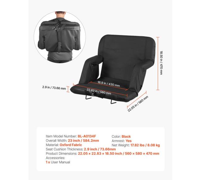 Reguliuojama kėdė su plačia atlošo atrama6