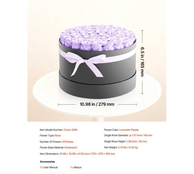 Rožės dėžutėje su amžinomis gėlėmis6