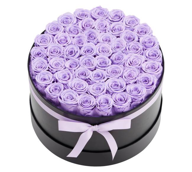 Rožės dėžutėje su amžinomis gėlėmis8