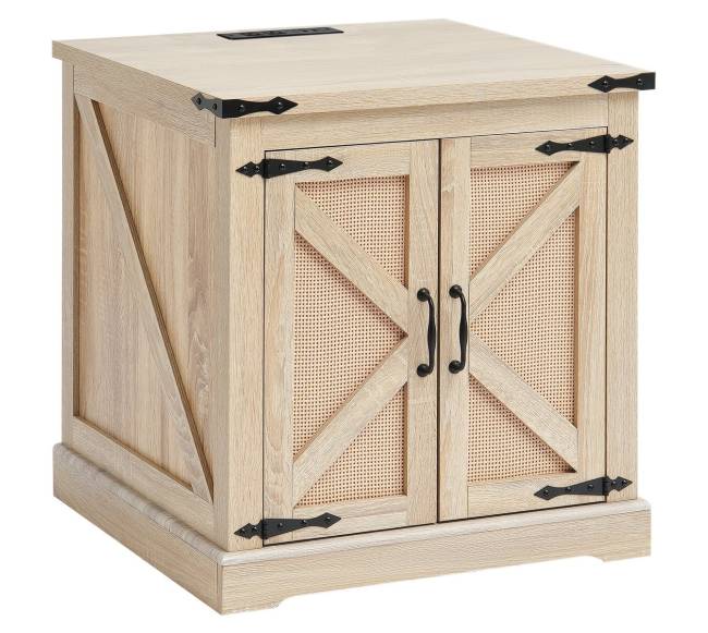 Rataninis kavos staliukas su dviem stalais0