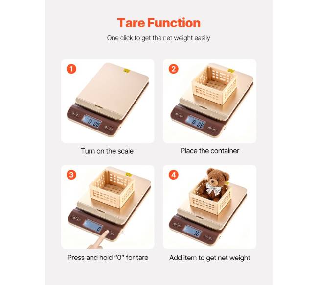 Skaitmeninės pašto svarstyklės, 40 kg, 2 g tikslumas3