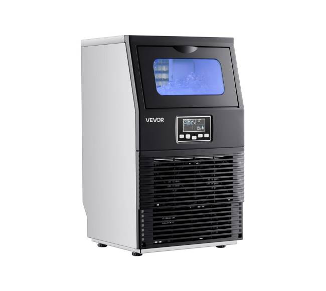 Kompaktiškas ledo gaminimo aparatas barams0