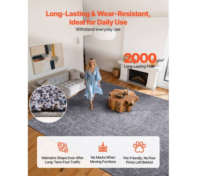 Minkštas kilimas 2.74 x 3.66 m į patalpas2