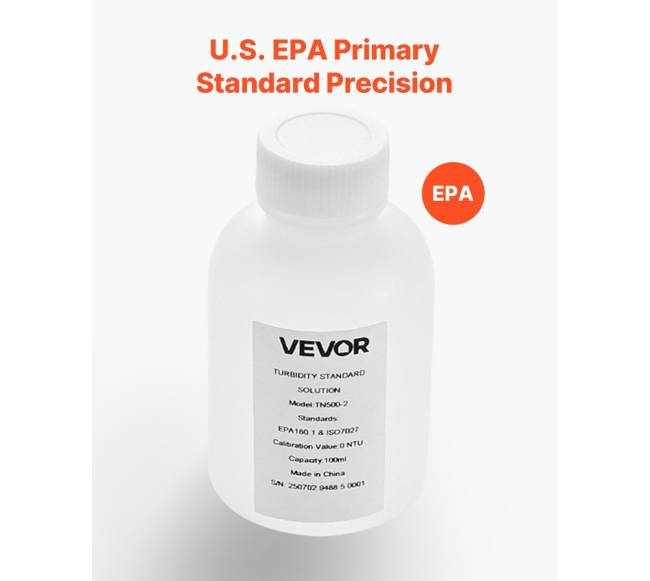 Drumstumo kalibravimo tirpalas, 0 NTU, 100 ml2