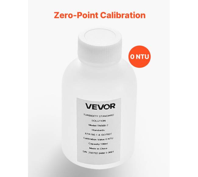 Drumstumo kalibravimo tirpalas, 0 NTU, 100 ml4