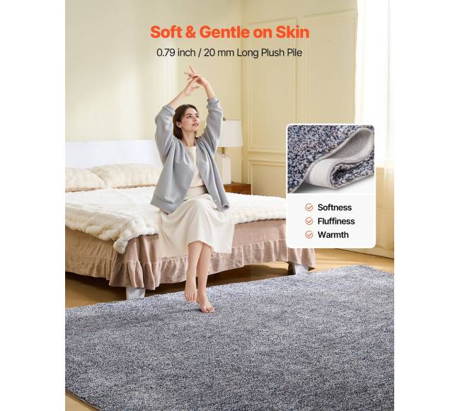 Pliušinis kilimas patalpoms, 2,44 x 3,05 m3