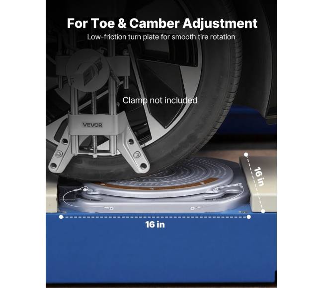 Ratų suvedimo plokštelės su 2 t galios1