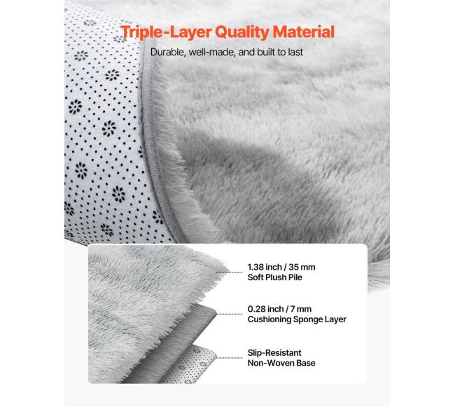 Vidinis pliušinis kilimas, 1,83x2,74 m5