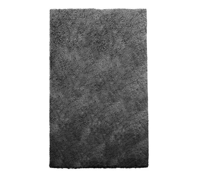 Vidinis pliušinis kilimas 1,52 x 2,44 m, tamsiai pilkas0