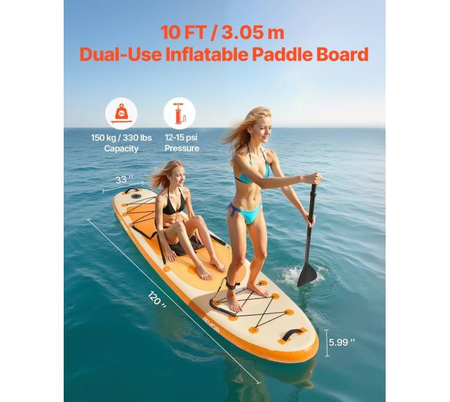 Pripučiama irklentė su sėdyne 3.05m x 84cm1