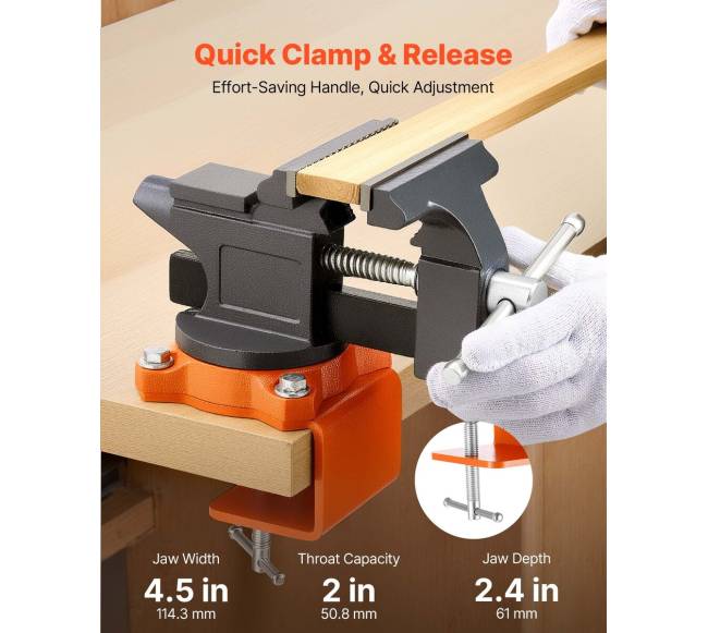 Kompaktiški spaustuvai su pasukamu pagrindu 11,43 cm3