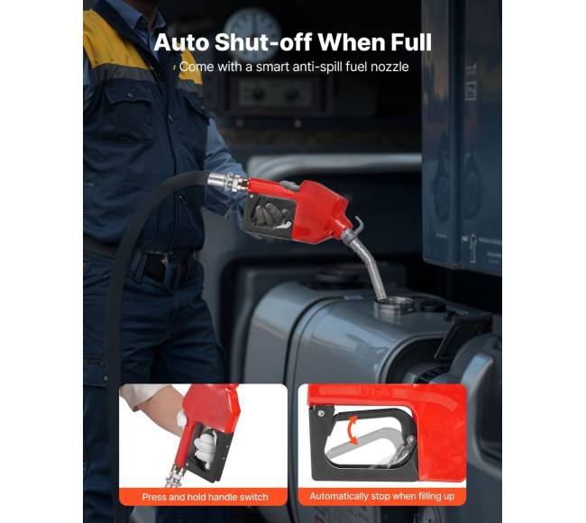 Dyzelinio kuro siurblys, 12V, nešiojamas2