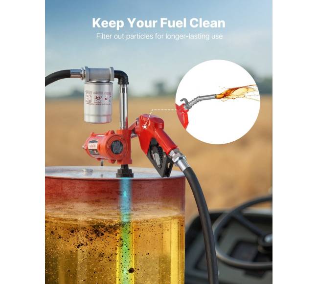 Dyzelinio kuro siurblys, 12V, nešiojamas3