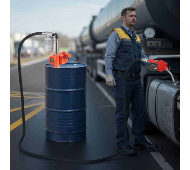 Dyzelinio kuro siurblys, 12V, nešiojamas7