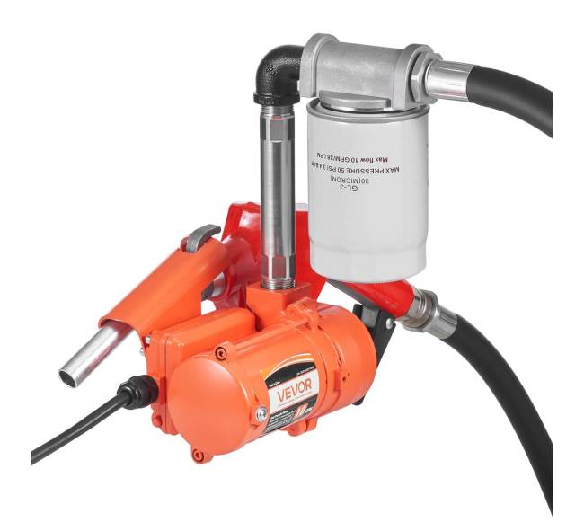 Dyzelinio kuro siurblys, 12V, nešiojamas10