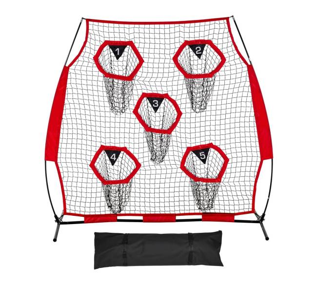 Futbolo metimo tinklas su 5 taikiniais0