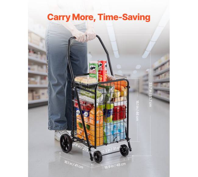 Sulankstomas krepšys su pasukamais ratais2