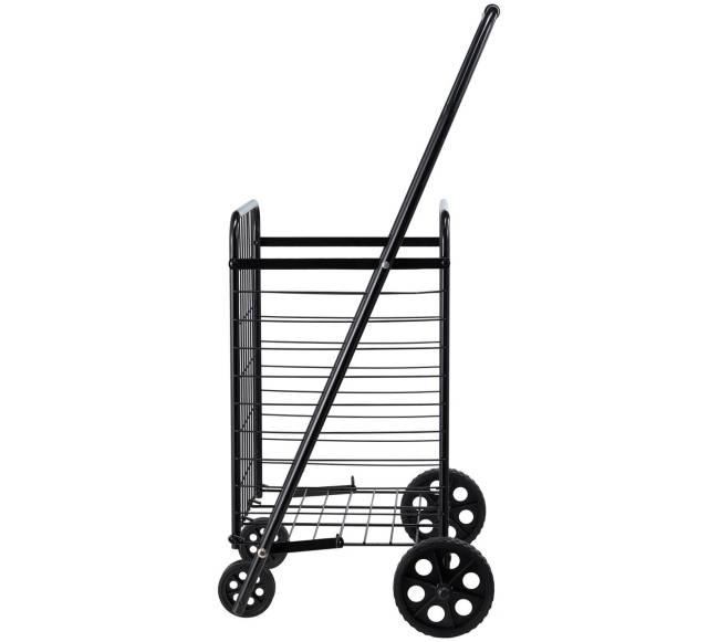 Sulankstomas krepšys su pasukamais ratais8