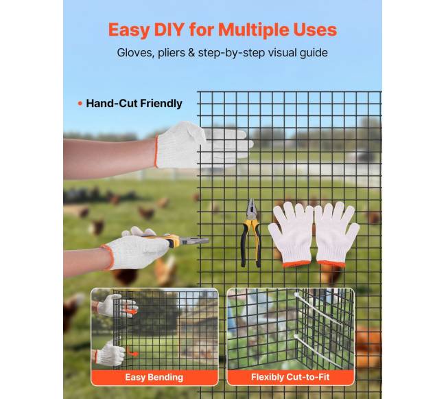 Tvoros tinklelis 183cm x 15.2m, 19 gauge5