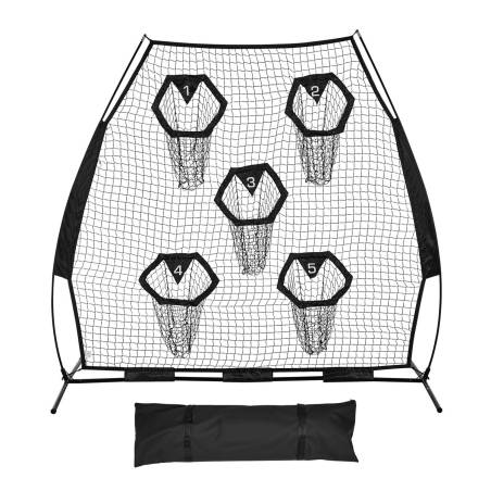 Futbolo treniruoklis su taikinių tinklu 2134 mm0