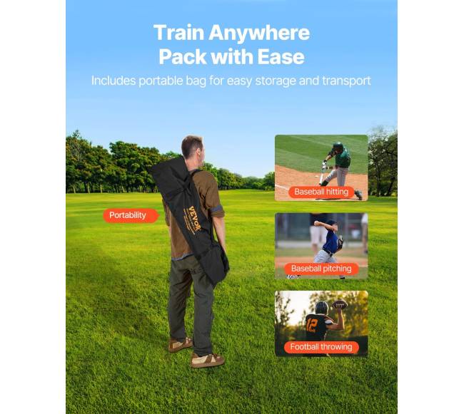 Futbolo treniruoklis su taikinių tinklu 2134 mm5