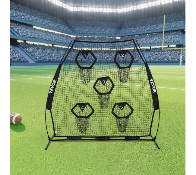 Futbolo treniruoklis su taikinių tinklu 2134 mm7