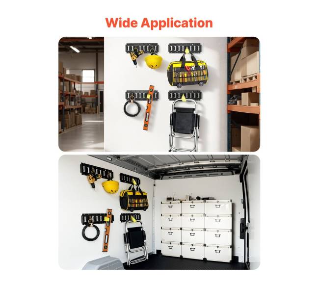 E-track tvirtinimo komplektas garažams ir priekaboms5