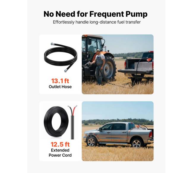 Kuro perkėlimo siurblys, 12V, 57 lm4